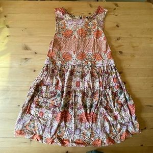 🦚 Smocked A-Line Printed Dress 🦚